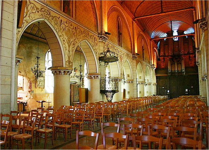 CDV CABINET : VERNEUIL SUR AVRE L'ÉGLISE SAINTE MADELEINE Réf B 130
